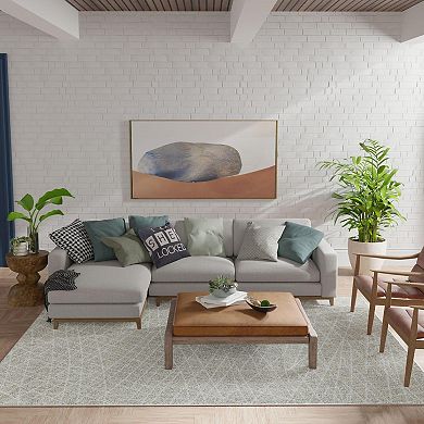 Mason Brooks Contemporary Geometric Area Rug