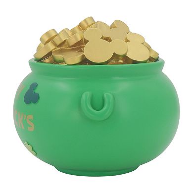 Celebrate Together Disney's Mickey Mouse St. Patrick's Day Pot of Gold LED Sitabout Table Decor