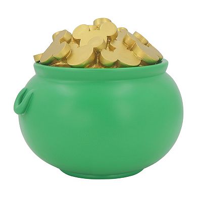 Celebrate Together Disney's Mickey Mouse St. Patrick's Day Pot of Gold LED Sitabout Table Decor