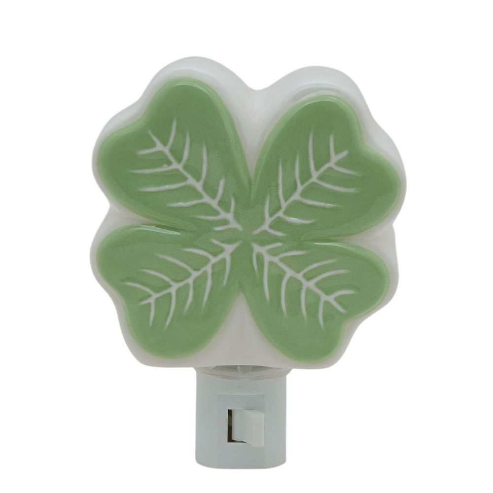 Paddys Day Light Up Shamrock Tie main image 1