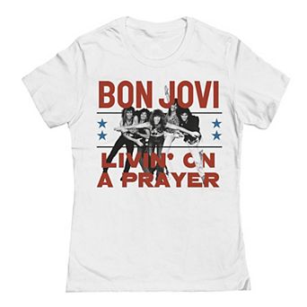 Junior's Bon Jovi Livin Graphic Tee