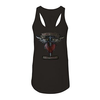 Junior's Bon Jovi Banners Graphic Tank