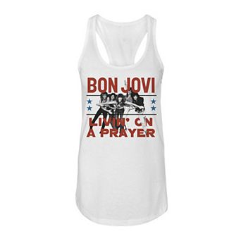 Junior's Bon Jovi Livin Graphic Tank