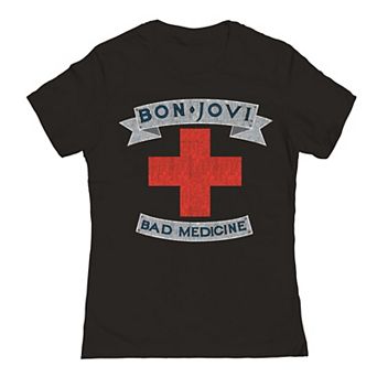 Junior's Bon Jovi Bad Medicine Graphic Tee