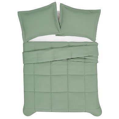 Truly Soft Garment Wash Comforter Set