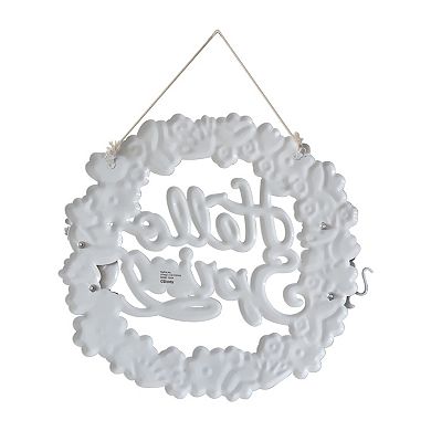 Celebrate Together Disney Metal Hello Spring Enamel Wreath