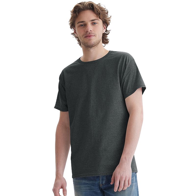 UPC 617914424305 product image for Men's Hanes® Essentials 4-Pack Cotton T-Shirt, Size: Medium, Grey Heather | upcitemdb.com