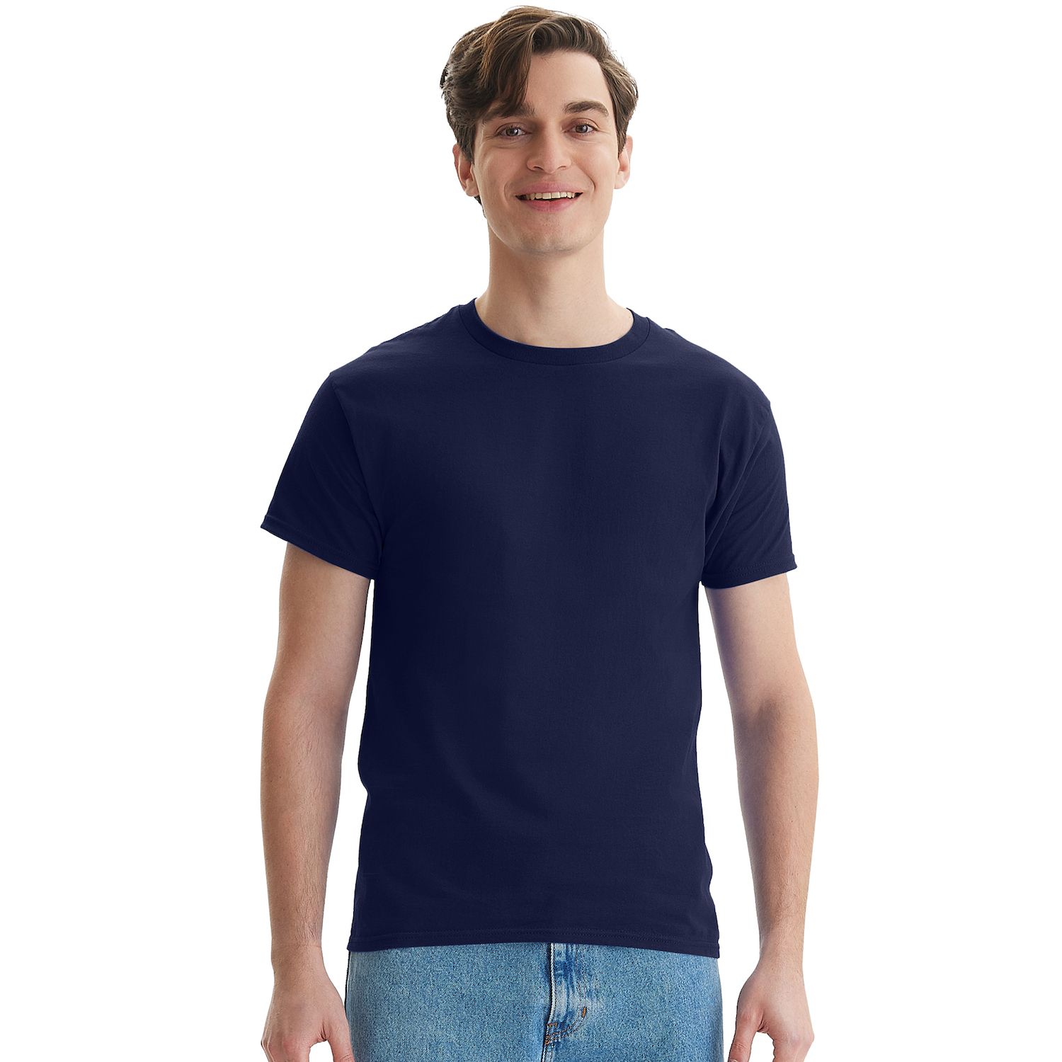 5/mo - Finance Hanes Men's Essentials Short Sleeve T-shirt Value Pack (6-pack) | Buy Now, Pay Later