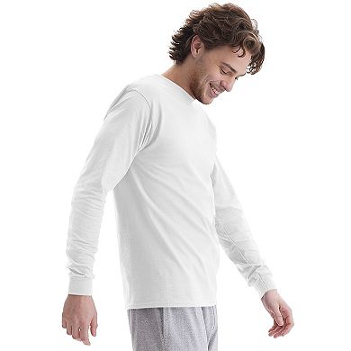Men's Hanes® Beefy-T 2-Pack Long-Sleeve T-Shirt