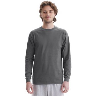 Men's Hanes® Beefy-T 2-Pack Long-Sleeve T-Shirt