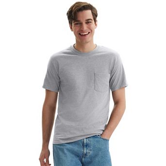 Men's Hanes® Beefy-T 2-Pack Pocket T-Shirt