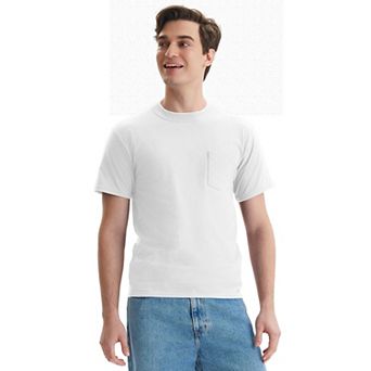 Men's Hanes® Beefy-T 2-Pack Pocket T-Shirt
