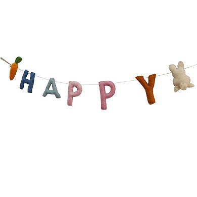 Celebrate Together™ Easter Felted Wool Happy Easter Garland