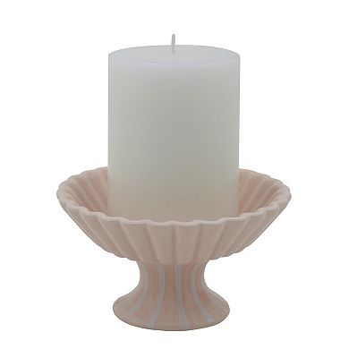 Celebrate Together™ Easter Pink Scallop Candle Holder