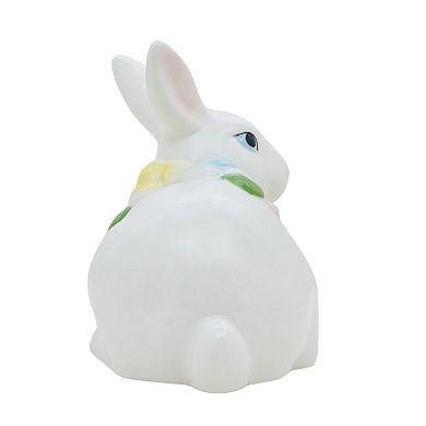 Celebrate Together Easter Ceramic LED Laying Bunny Figurine