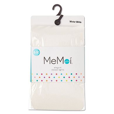 Little Kids Girls' Elegant Ribbed Nylon Tights