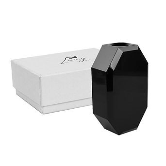 Octagon Crystal Vase