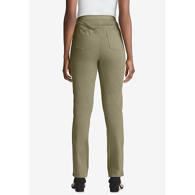 Jessica London Women's Plus Size Petite Stretch Denim Straight-Leg Jegging