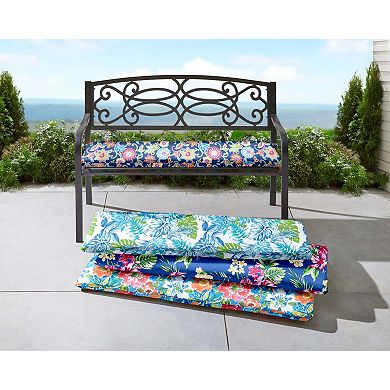 BrylaneHome Steel Garden Bench