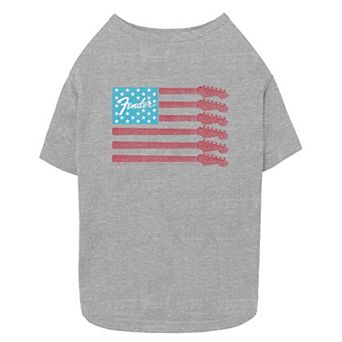 Fender Groovy Guitar Silhouette Pet Tee