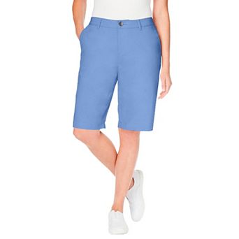 Woman Within Plus Size Adjustable Waist Chino Short