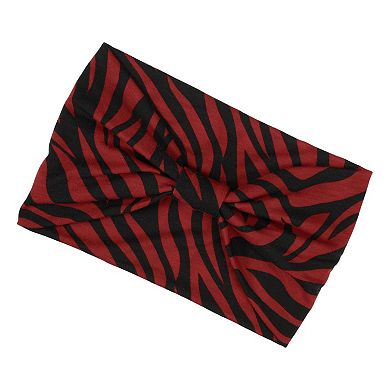 4pcs Bohemia Printed Wide-side Knotted Headwrap For Women