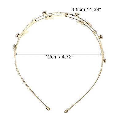 1 Pcs Elegant Double Layer Butterfly Headband For Women For Girls
