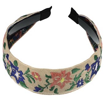 1 pc Classic Embroidery Bohemia Headband For Women For Girls