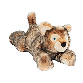 Fluff & Tuff Lobo Wolf Pup Plush Dog Toy