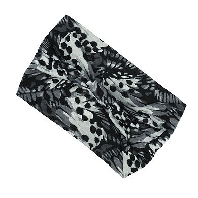 4pcs Bohemia Printed Wide-side Knotted Headwrap For Women