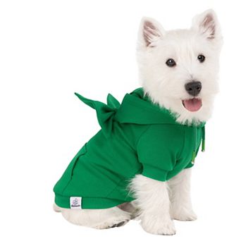 Allisandro Cotton Pet Hoodie With Removable Cute Bow