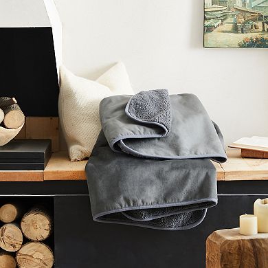 Allisandro Waterproof Sherpa Bed Blanket