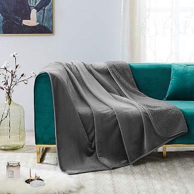 Allisandro Waterproof Sherpa Bed Blanket