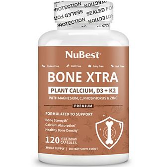 Bone Xtra, Plant-Based Bone Strengthen Formula for Teens & Adults, 120 Vegan Capsules