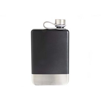 Stainless Steel Flask With Silver Bottom