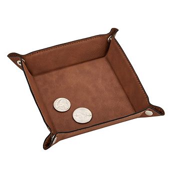 Leatherette Snap Tray