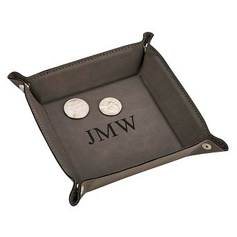 Leatherette Snap Tray