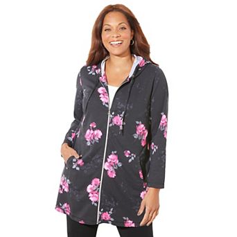 Catherines Women's Plus Size Good Intentions French Terry Hoodie