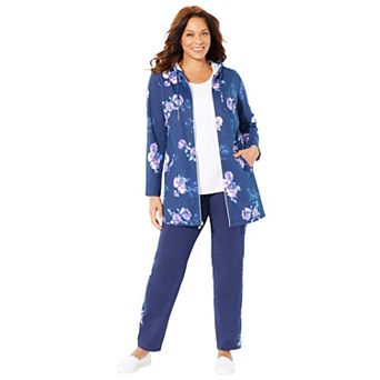 Catherines Women's Plus Size Good Intentions French Terry Hoodie