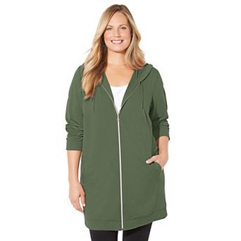 Catherines Women's Plus Size Good Intentions French Terry Hoodie