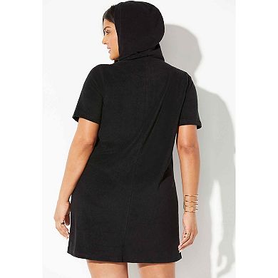 Swimsuits for All Women's Alana Terry Cover Up Hoodie