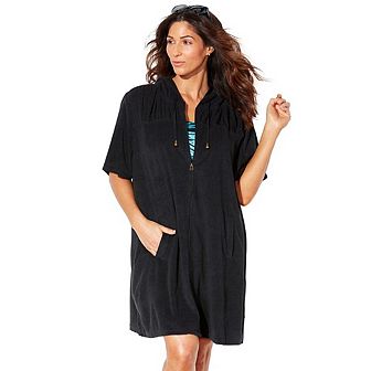 Swimsuits for All Women's Alana Terry Cover Up Hoodie