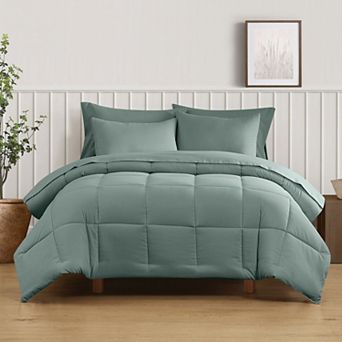 Truly Soft Solid Comforter Set