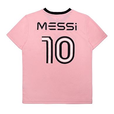 Boys 8-20 Messi Logo Stack Tee