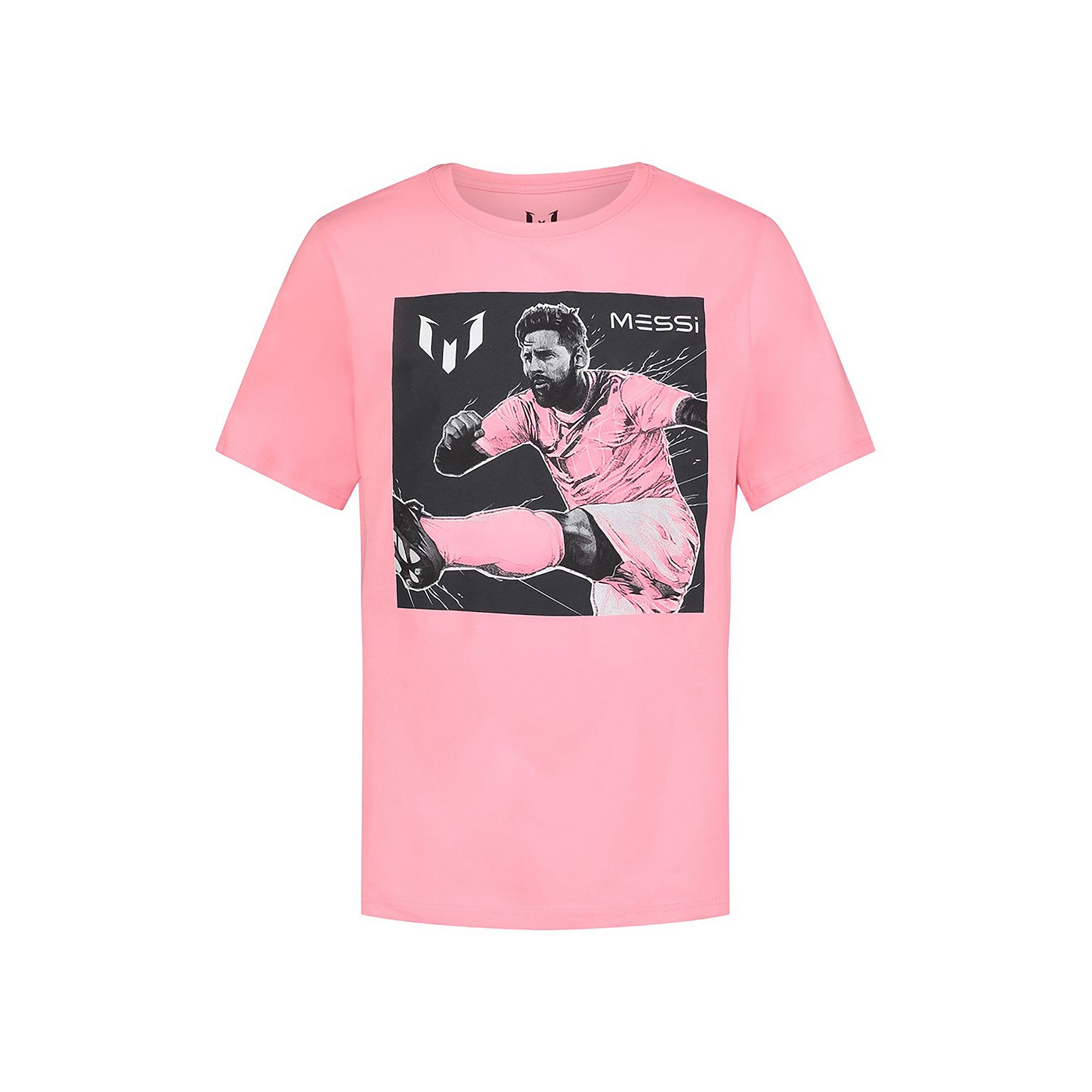 Boys 8-20 Messi Goal Kick Graphic Tee, Boys, Size: Medium 10-12, Pink