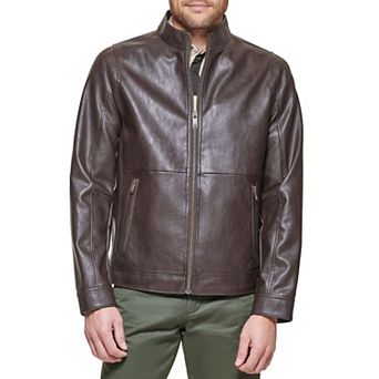 Men's Dockers® Faux Leather Racer Jacket