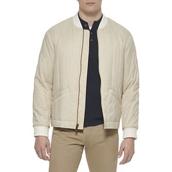 Men's Dockers® Bomber Jacket with Vertical Quilting