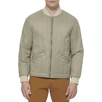 Men's Dockers® Bomber Jacket with Vertical Quilting