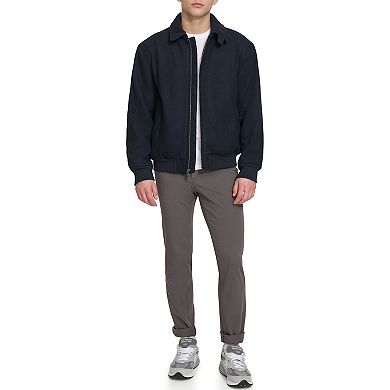 Men's Dockers® Wool Blend Bomber Jacket with Laydown Collar