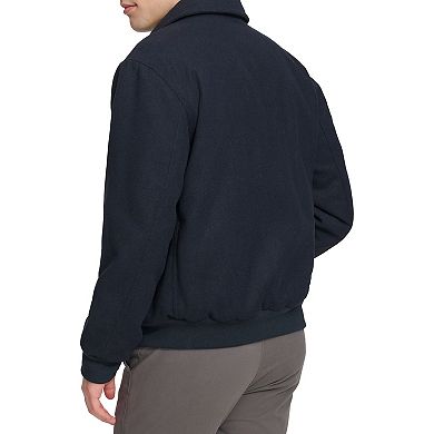 Men's Dockers® Wool Blend Bomber Jacket with Laydown Collar